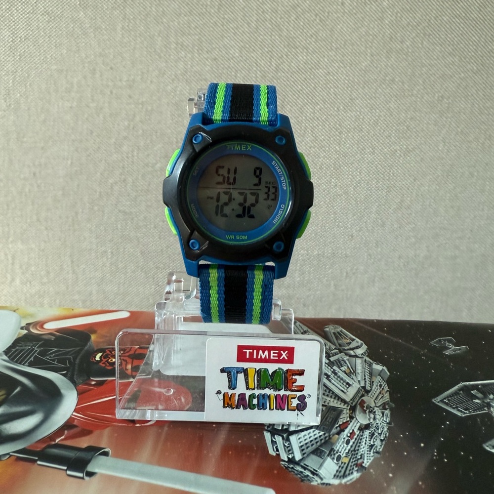 Timex Kids' Blue and Green Digital Watch